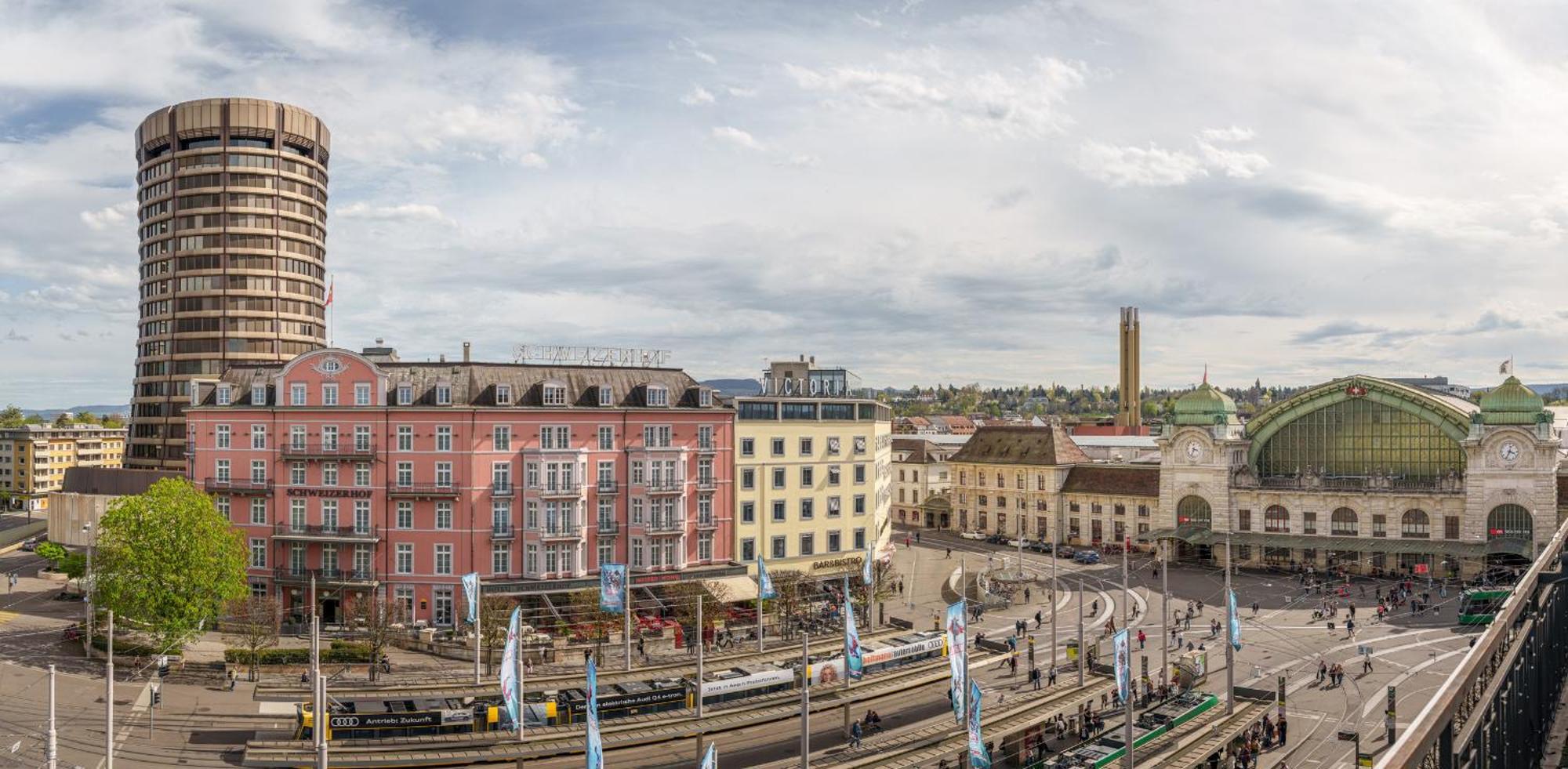Hotel Schweizerhof Basel Eksteriør billede