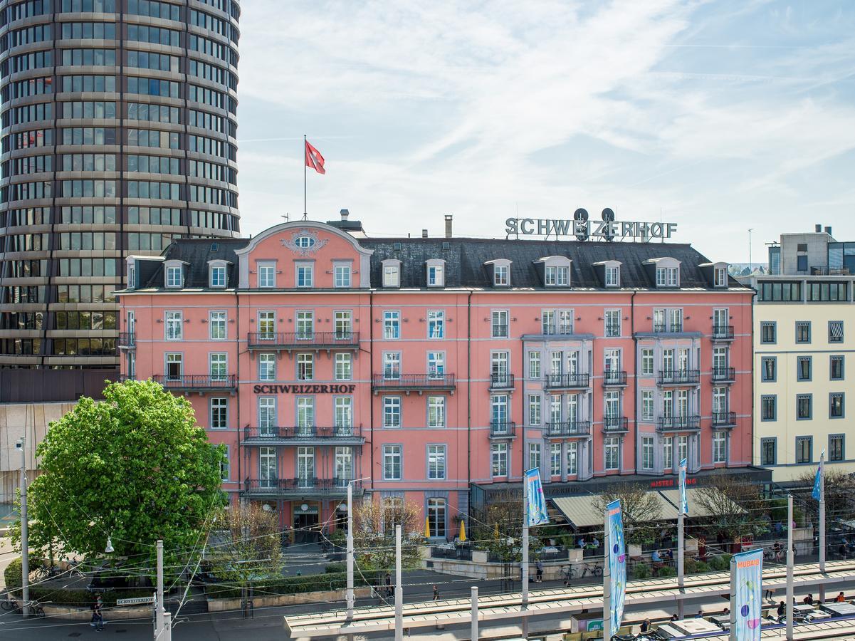 Hotel Schweizerhof Basel Eksteriør billede