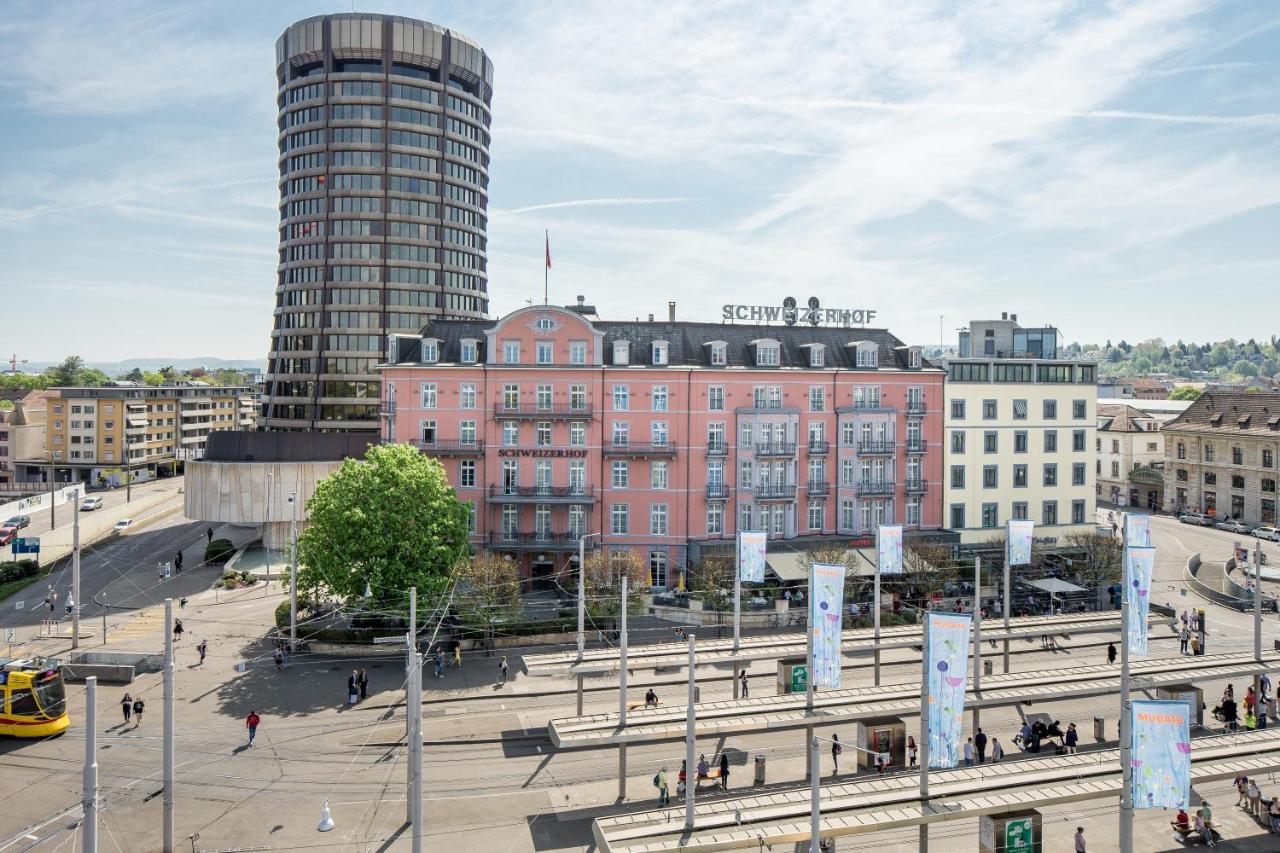 Hotel Schweizerhof Basel Eksteriør billede